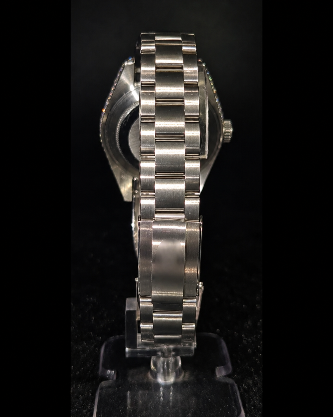Classic Round Moissanite Watch – 11_entry-ice-silver-black_image-2.png