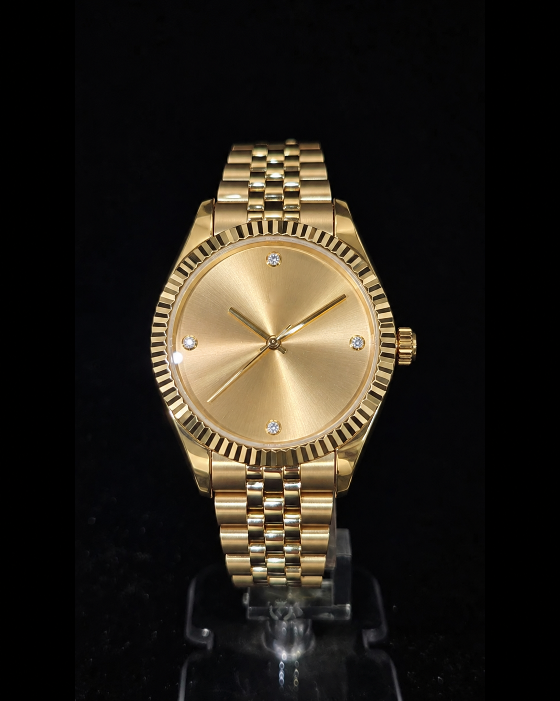 Classic Round Moissanite Watch – 12_entry-ice-gold-champagne_image-1.png